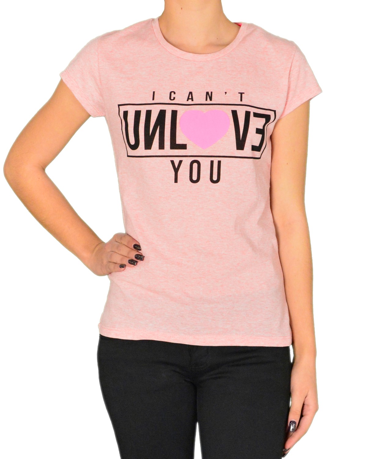 Γυναικείο T-shirt ροζ 99655R